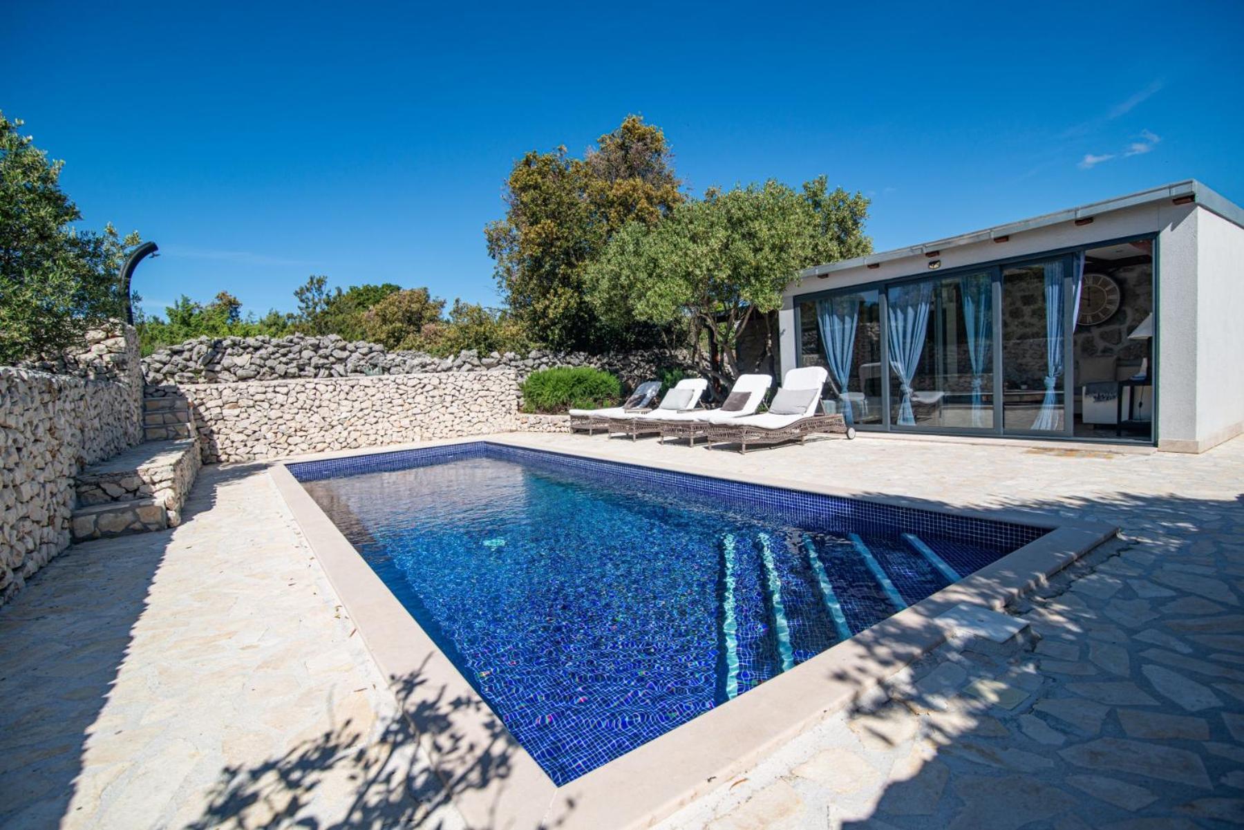Private Cottage In Olive Grove With Heated Pool Винишче Экстерьер фото